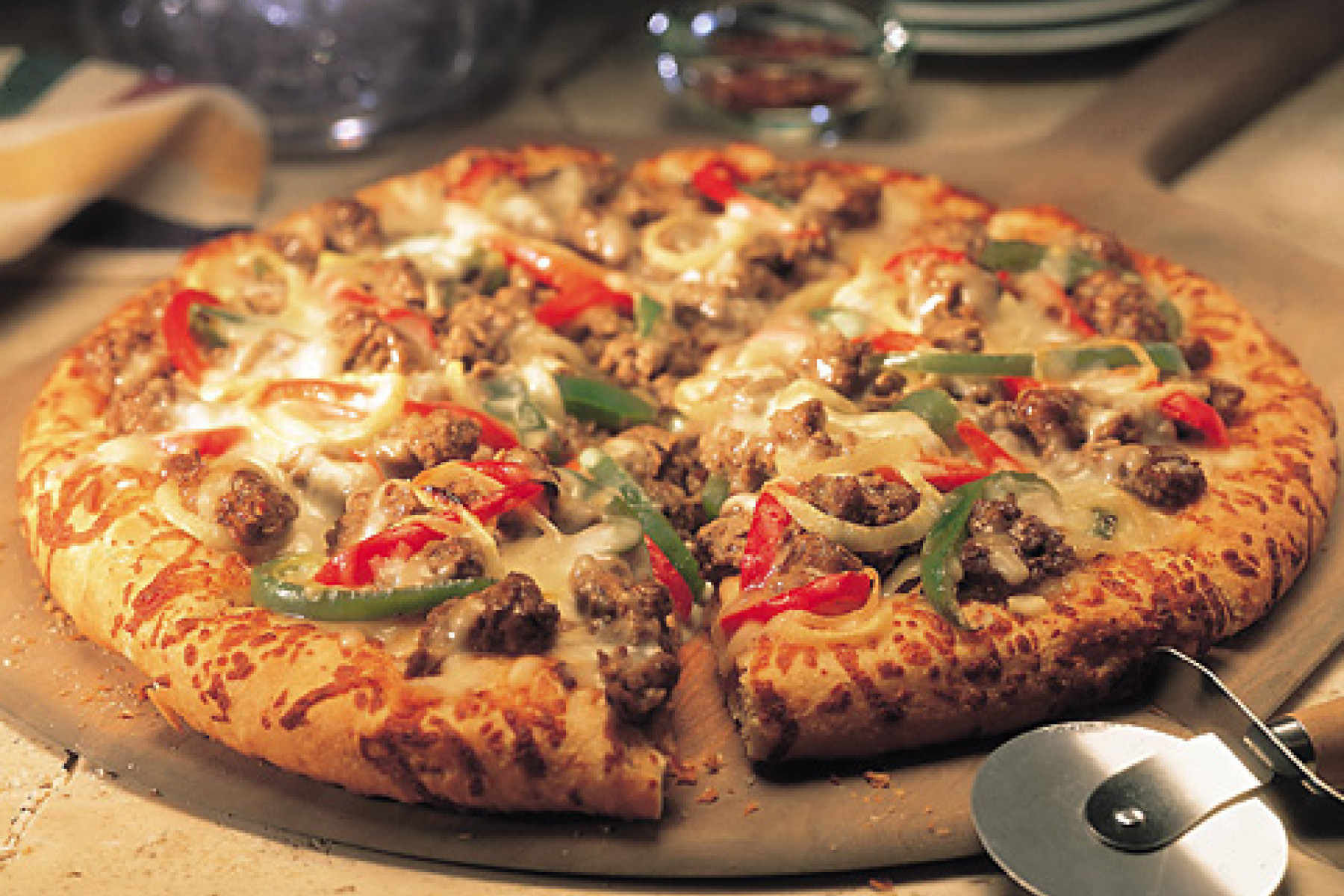 Cheesesteak Pizza
